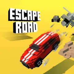 Screenshot of Escape Road available on the Drift Boss arcade hub catalog