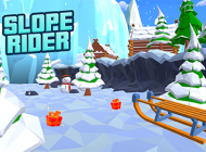 Carve an endless winter run and push your best distance arcade gameplay screenshot from our horror survival collection online